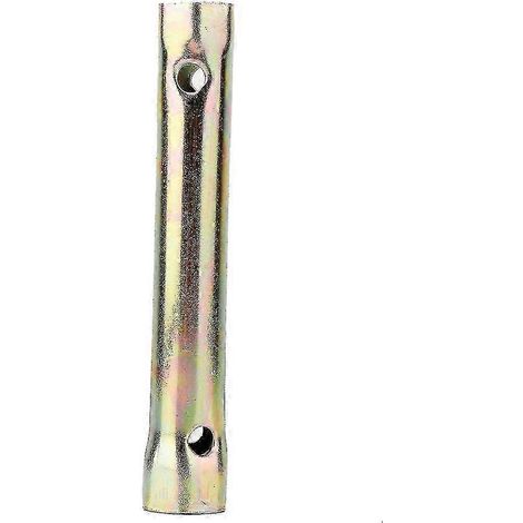 Clé à douille double pour bougies d'allumage 130 mm - 16/18 mm pour les accès profonds (1/4)