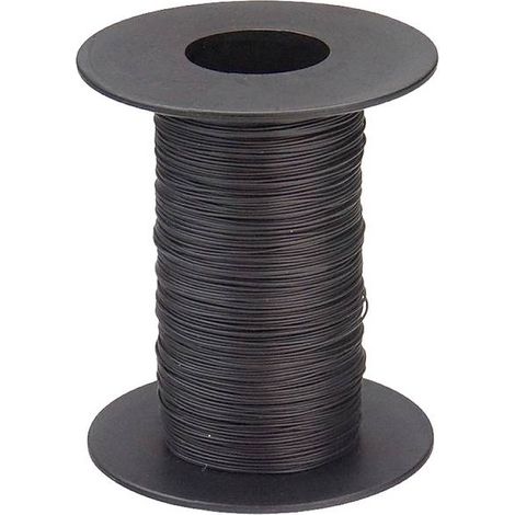 Donau Elektronik 110-1-100 Cavo per cablaggi 1 x 0.04 mm² Nero 100 m