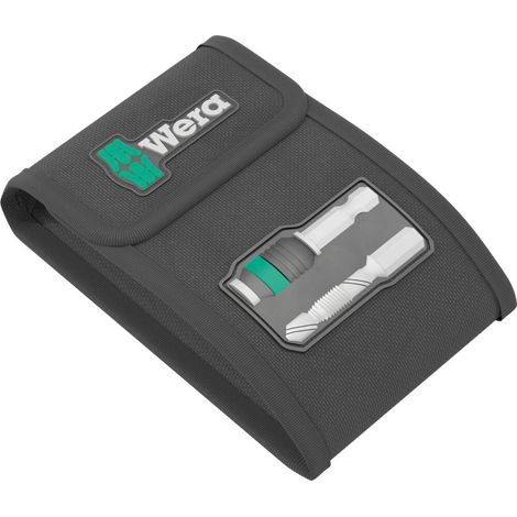 Wera 9570 Bolsa plegable para juego de brocas de machos combinados 847/7, sin herramienta - 05136548001