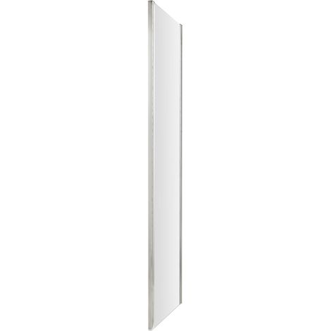 Balterley Kinvaston 700mm Shower Side Panel with 8mm Toughened Safety Glass and Easyfit Assembly System - Chrome