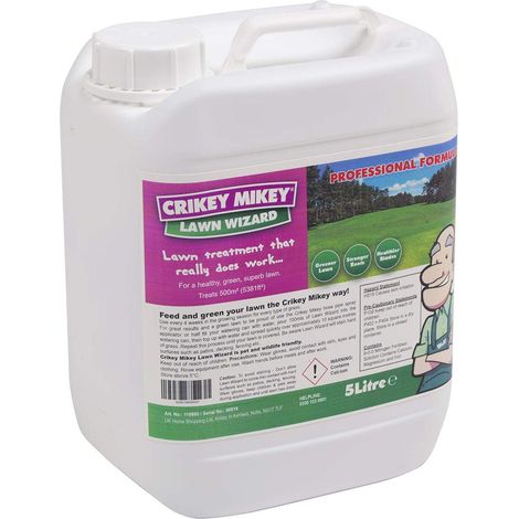 Crikey Mikey Lawn Wizard 5 Litres