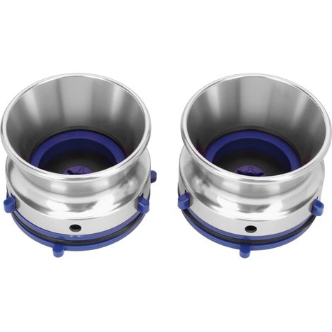 paire d'adaptateurs de moyeu NAB en alliage d'aluminium poli, dispositif de chargement universel, ouvre-boîte de 25 cm pour Studer ReVox et Akai Silver (1/5)