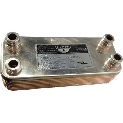 Zilmet - Scambiatore 14 Piastre - Caldaia: Vaillant