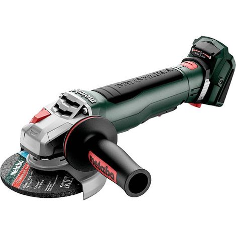 Amoladora metabo wpb 18 lt bl 11-125 quick sin cable 125mm