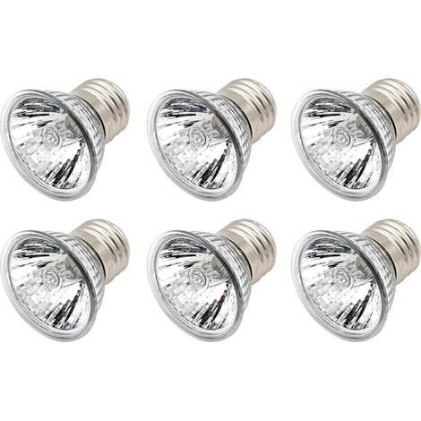 25W E27 Ampoule Lamp Chauffante Tortue, UVA UVB Ampoule Reptile Chauffage Ampoule Lampe, pour Reptiles Lézard Tortue Aquarium (Lot de 6) (1/5)