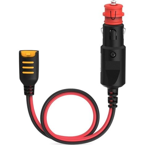 Connect CIG Plug, Connexion Permanente pour Batteries Difficiles d’Accès, Connexion au Chargeur de Batterie Via Les Prises d'Accessoires 12V du Véhicule, pour Voitures, Motos, etc. (1/4)