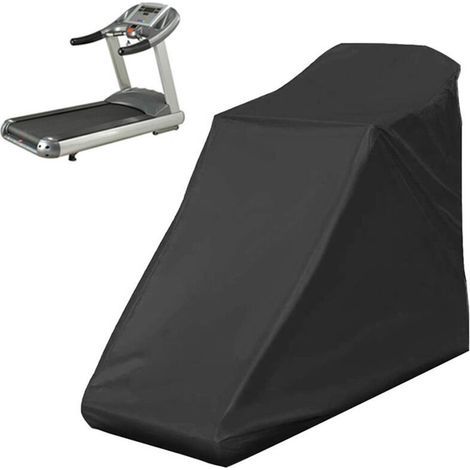 Waterproof and dustproof treadmill cover made of 210D Oxford fabric, 200x95x150cm, black (1/5)