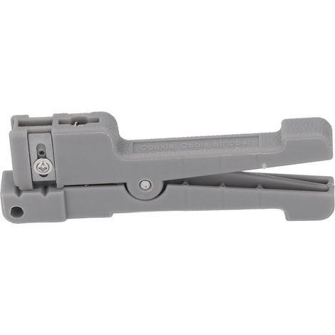 Décapant pour câble coaxial 0‑3.2mm, outil de dénudage pour fibre optique et tube de protection en ABS, idéal pour la maintenance réseau. (1/5)