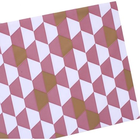 Buste in carta perlata Prisma rosa cipria, 20x35 cm, confezione da 50