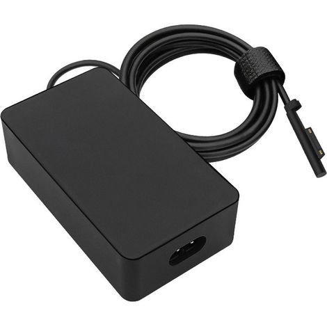 Laptop-Netzteil, 44 W, 15 V, 4 A, Microsoft-Ladegerät, für Surface Pro 11/10/9/8/7/Pro 7+/Pro 6/Pro 5/Pro 4/Pro 3/X, 15 V, 4 A, 65 W (1/5)