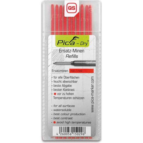 Cimco DRY MINEN-SET ROT (212157 10-ER PACK)