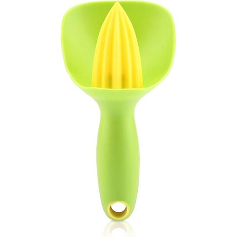 Mini-ergonomischer grüner manueller Zitronenpresser für die heimische Küche (1/5)