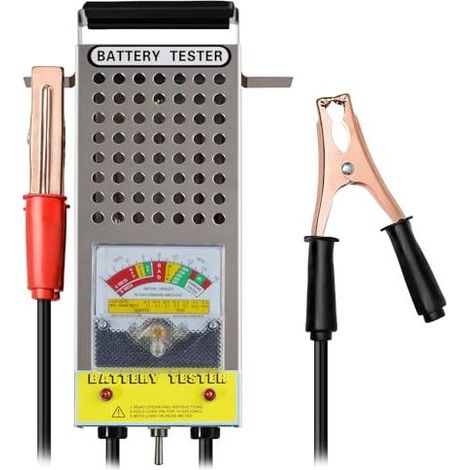 6V 8V 12V Autobatterietester mit präzisem Voltmeter, universeller Batterietester für Autos, LKWs, Motorräder, ATVs, SUVs, Boote, Yachten (1/5)