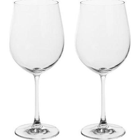 Lot de 2 Verres à Vin "Bordeaux" 61cl Transparent