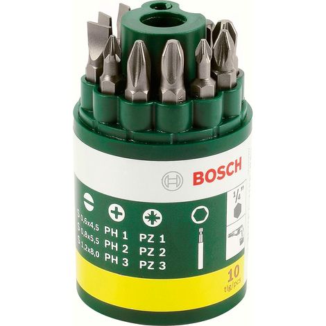 Bosch 10 tlg. Bit Schrauberbit-Set (1/5)