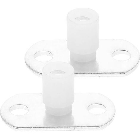 Lot De 2 Guides De Porte Coulissante Pour Bas De Porte Roulettes De Grange Guide Pour Porte Coulissante Guide Pour Porte De Placard Porte Montée En Acier Inoxydable (1/5)