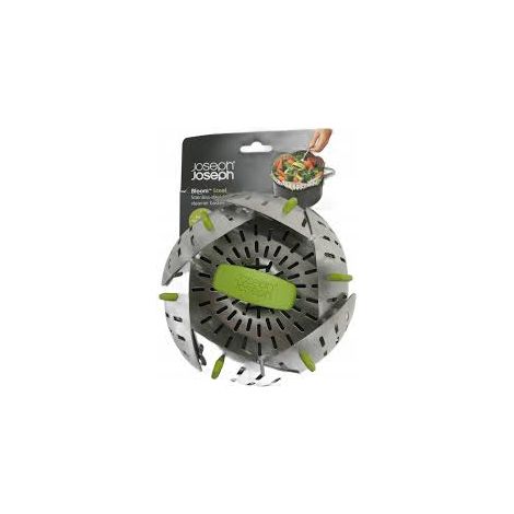 Joseph Joseph dampfgarer faltbar Bloom 16 cm rostfreier Stahl grün
