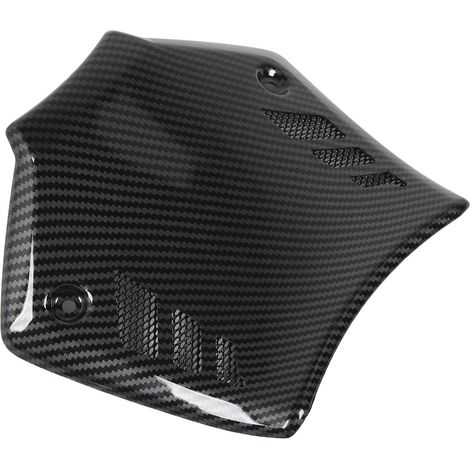 Cachette de poignée d'accélérateur moto noir, grille d'admission d'air selle, couvercle protecteur pour TMAX 560 2022-2023, impression par transfert hydrographique (1/5)