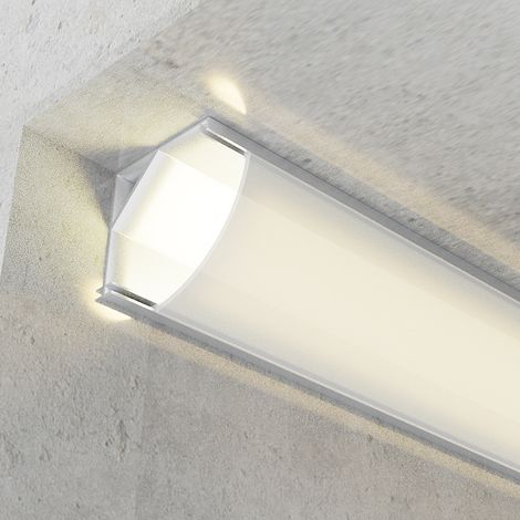 Profilé d'angle en aluminium II - 2 mètres Aluminium - Ledme - LM3715