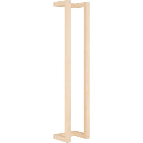 Portasciugamani 23x18x110 cm in legno di pino massello 020005453