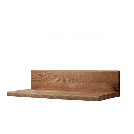 mensola in legno di Quercia Selvatica/ Cerro 49x20x12 quercia naturale oliato FRANKFURT 103