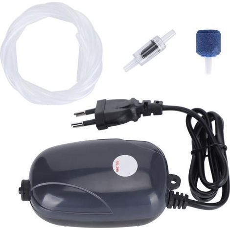 RS-290 Blue Aquarium Air Pump for Freshwater and Saltwater Aquariums, EU Plug