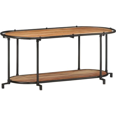 Meuble TV,Banc TV,Armoire TV 100x42x40 cm bois d'acacia massif CFW473354 (1/5)