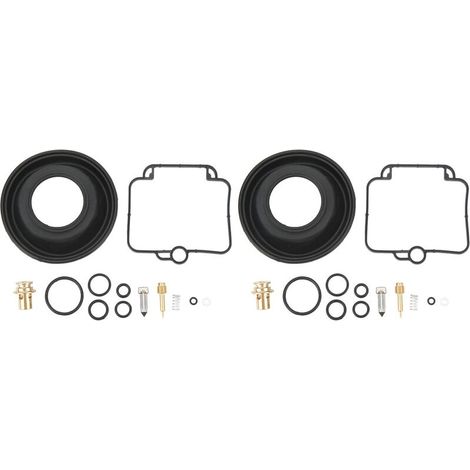Kit de réparation de carburateur 2 pièces Kit de reconstruction de carburateur de moto pour Suzuki GS500E 19942000 (1/5)