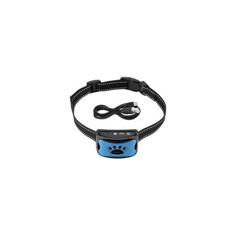 Collier Anti Aboiement Chien, USB Rechargeable étanche, 7 Niveaux de Sensibilité, Dispositif de contrôle des aboiements Collier Dressage pour Petit Moyen Grand Chien H28