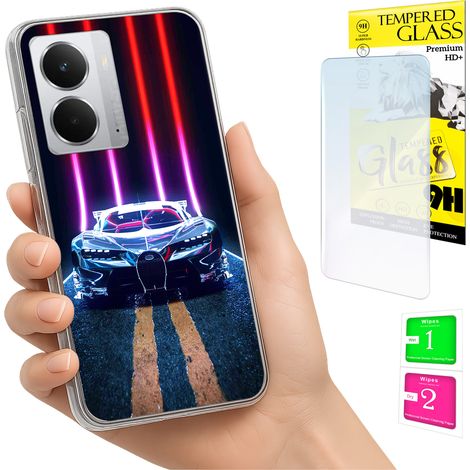 Schutzhülle für Realme 14 5G / 14T 5G: Fotoschutzhülle mit Rückseite und 9H-Glas (1/5)