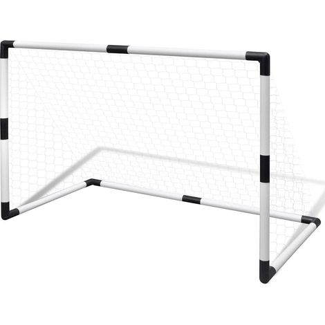 Maison Exclusive - 2-tlg. Mini-Fußballtor-Set für Kinder 91,5x48x