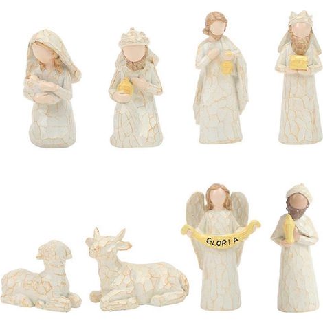 Statues saintes réalistes, ornements, cadeaux, crèche, artisanat, décorations (1/4)