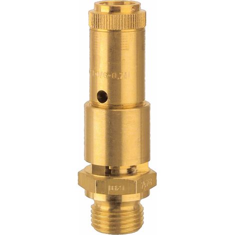 Riegler Sicherheitsventil DN 10, Messing, G 3/8, Ansprechdruck 14 bar (1/3)