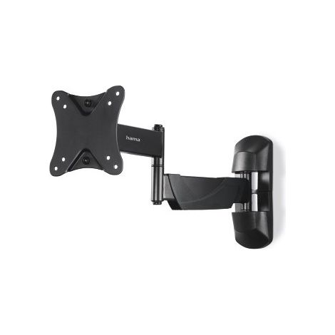 Support Mural TV - Hama - Inclinable Pivotant - Pour écrans 10" à 26" - Charge max. 30 kg - Métal