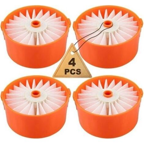 Lot de 4 filtres pour aspirateur sans fil Black + Decker BSV2020G (1/5)