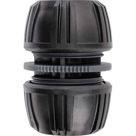 Primaster Schlauchverbinder für Gartenschlauch schwarz Ø 19 mm
