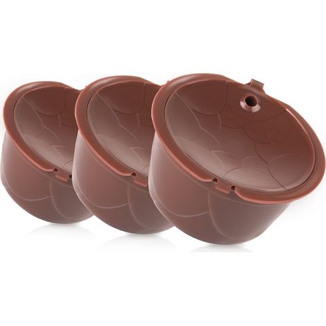 wiederverwendbare Kaffeepads, nachfüllbare Kaffeekapseln, kompatibel mit Dolce Gusto nachfüllbaren Kaffeefiltern, inklusive Bürste – ein Geschenk für Kaffeeliebhaber. (1/5)