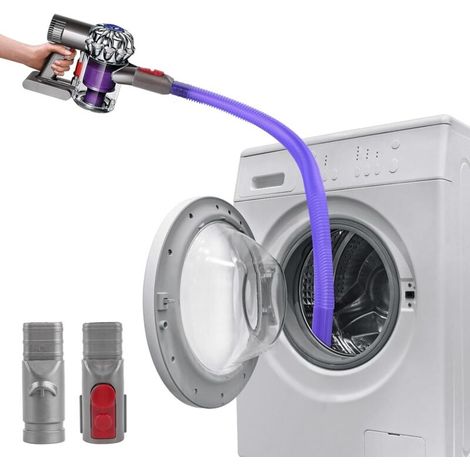 Crew attachment for Dyson V6 V7 V8 V10 V11 V12 V15, 85cm Flexible Flat Nozzle for Vacuum Cleaner Accessories, Long Flexible Flat Nozzle Attachment for Dyson Long Nozzles (1/5)