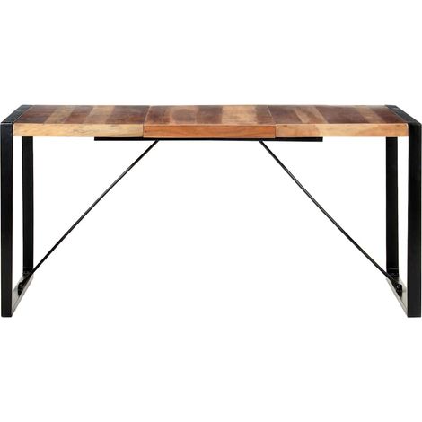 Maison Exclusive - Table à manger 160x80x75 cm bois massif (1/5)