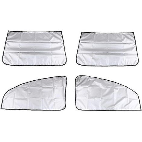 paires de rideaux isolants solaires pour voiture, protection UV, housse magnétique rétractable - Pare-soleil (1/4)