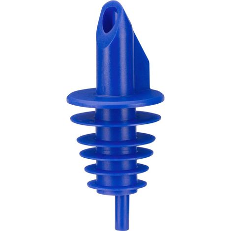 Ausgiesser - BILLY, Kunststoff, für 0,5 - 1,5 L Flaschen, mit 5 Lamellen, blau