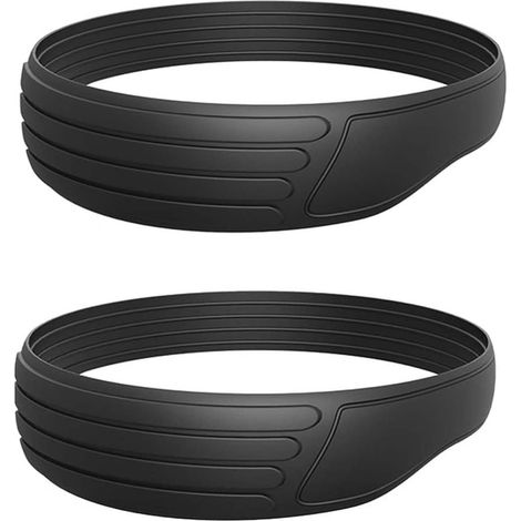 Rodillera de silicona con soporte para la rótula - Rodillera estable y antideslizante con mayor agarre y anchura - Silicona de alta calidad, fácil de limpiar - Protección y soporte para la rodilla, ro
