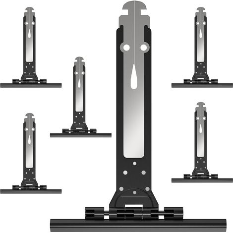 Lot de 6 Attache Souple à Clipper pour Volet Roulant en Acier et Nylon,155mm Ressort de Suspension Universel pour Fixation Tablier Volet Roulant Électrique/Manuel/Solaire,Compatible avec (1/5)