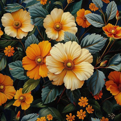 Tela decorativa para exteriores Oxford - Motiv Blumen I DX5477 (1/5)