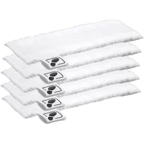 5 pièces Housse en microfibre pour nettoyeur vapeur Karcher EasyFix SC2 SC3 SC4 SC5 (1/5)