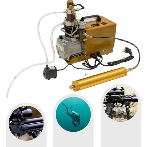 300 BAR Elektrische Hochdruck Kompressor Luftkompressor PCP Hochdruckluftpumpe