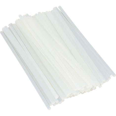 180 bâtons de colle thermofusible en résine EVA blanche transparente à forte adhérence pour réparations artisanales (1/5)