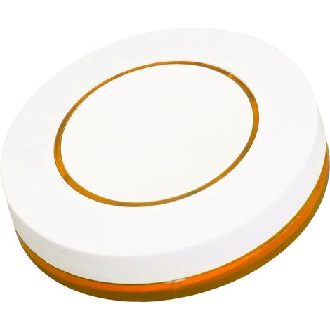 Télécommande sans fil Mini ronde, code d'apprentissage 1527, interrupteur à distance jaune (1/5)