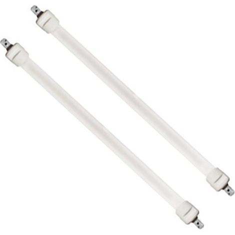 MaxTech - Set 2 Tubi Candela Di Ricambio Per Stufa Al Quarzo Stufe Lunghezza 205 Mm Tbq-01 - (1/3)