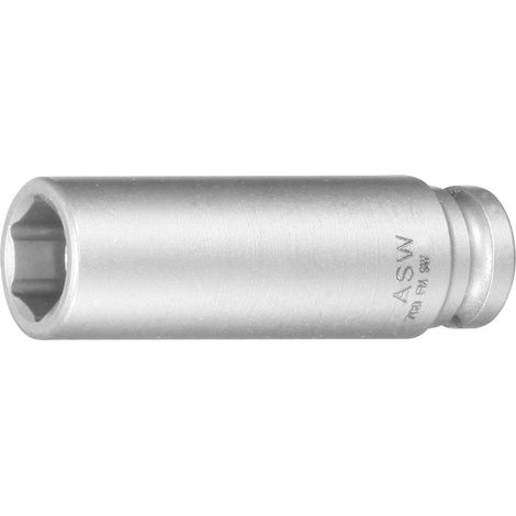 ASW Kr.-Steckschlüssel-Einsatz 1/4" magnet. Schlüsselweit. 7mm Länge 50mm lang (1/5)